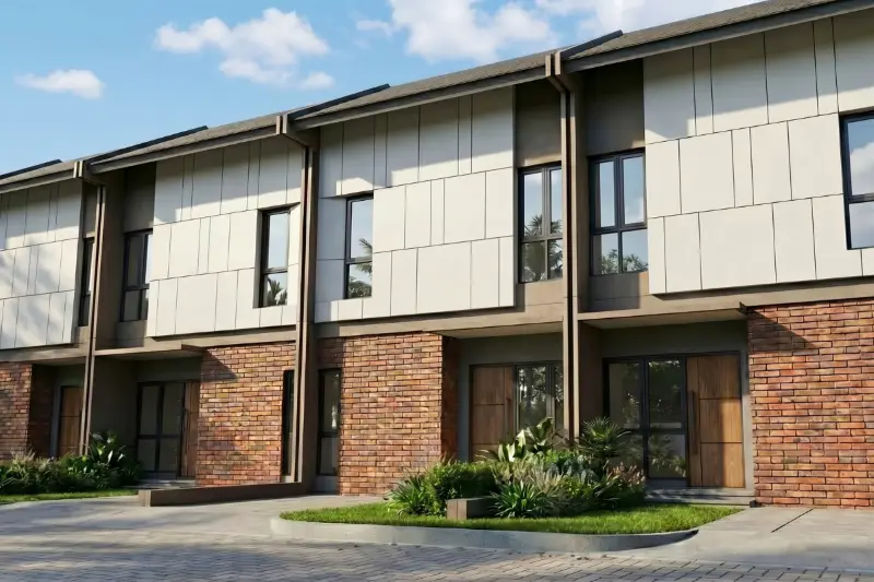 Rumah tipe Ranau dengan luas 6x10 m2