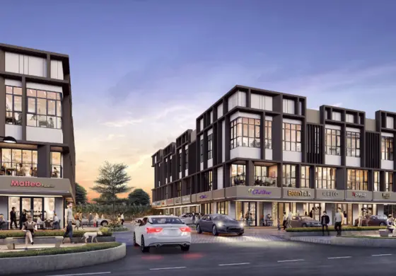 Ruko Enchante Business Park developed by Dwijaya Karya & Sinar Mas Land