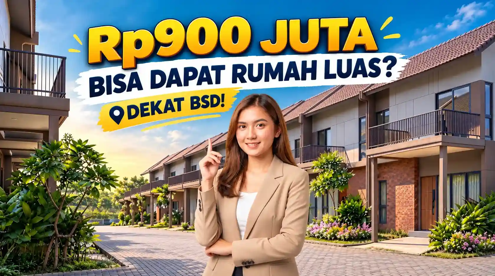 Rumah Luas Dekat BSD